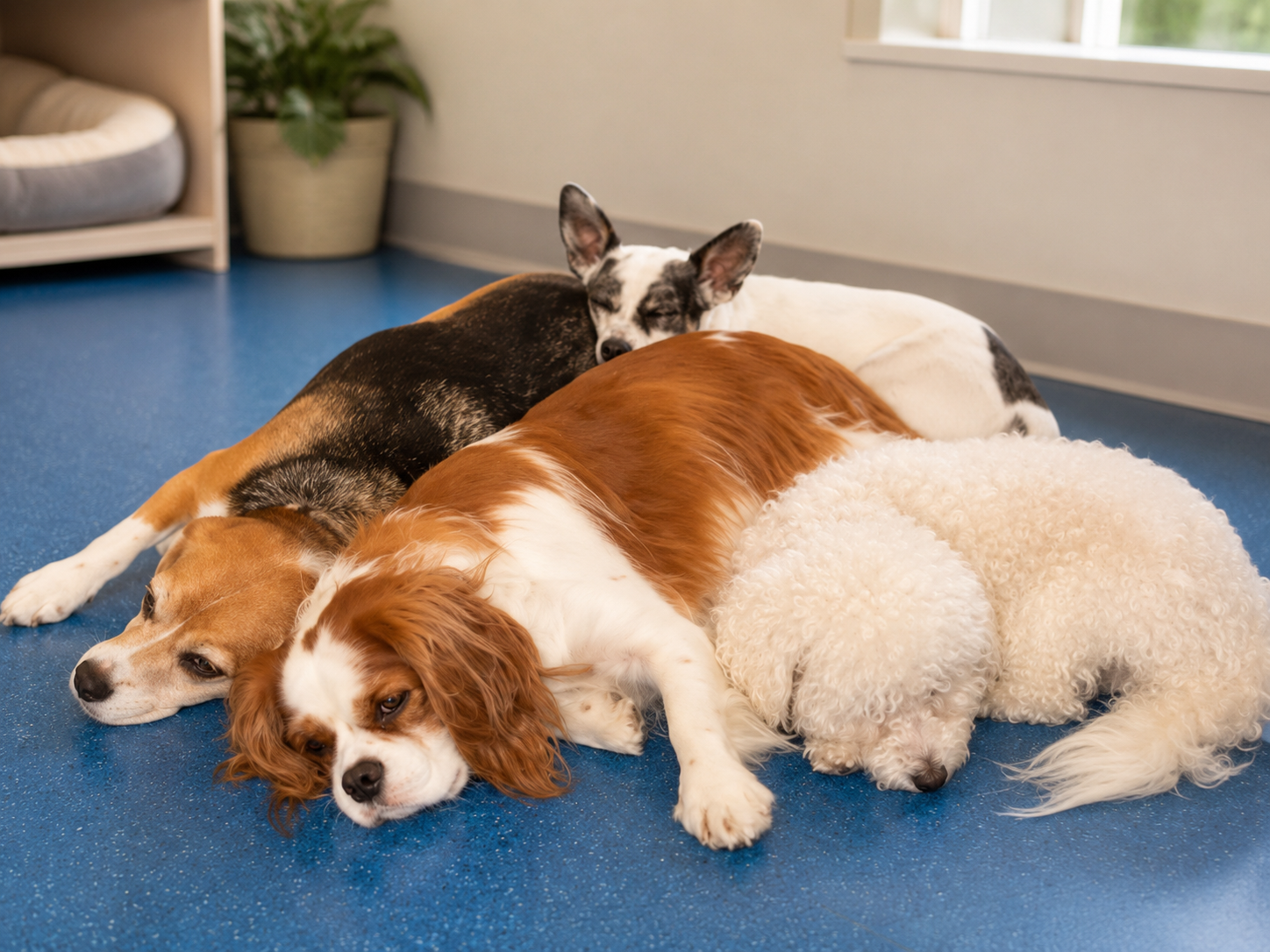 Cuddle pile