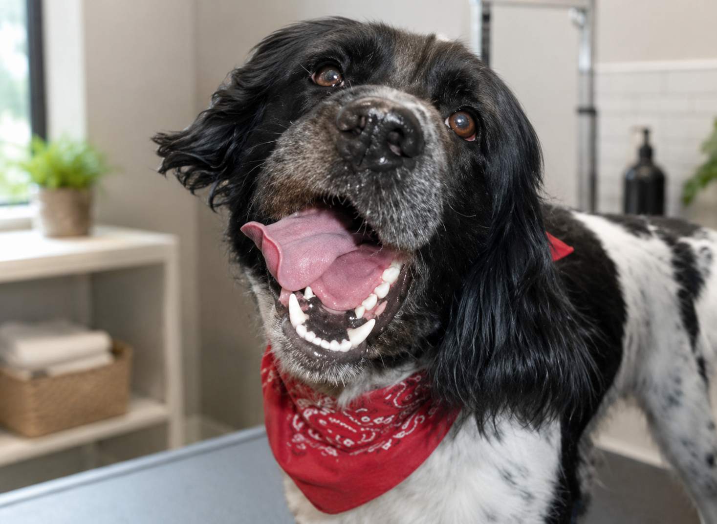 Grooming fun at PAWS